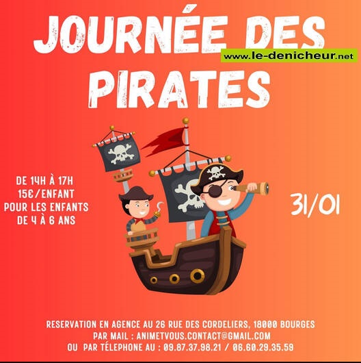 a31 - MER 31 janvier - BOURGES - Jounées des Pirates . 000_1309