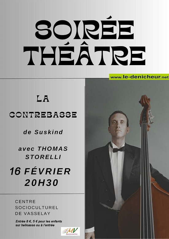 b16 - VEN 16 février - VASSELAY - La Contrebasse [théâtre] 000_1337