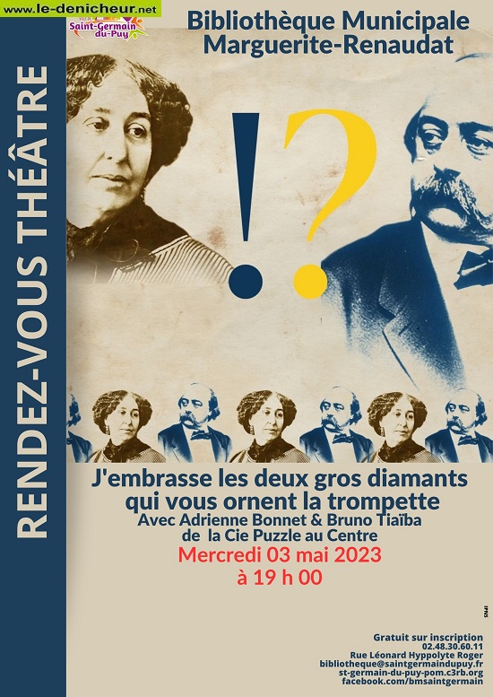 q03 - MER 03 mai - ST-GERMAIN DU PUY - Rendez-vous Théâtre  000_135