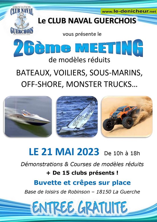 q21 - DIM 21 mai - LA GUERCHE /l'Aubois - 26ème Meeting de modèles réduits 000_148