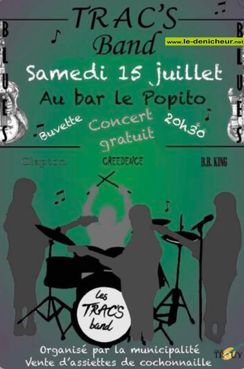 s15 - SAM 15 juillet - TROUY - Les Trac's Band en concert 000_163