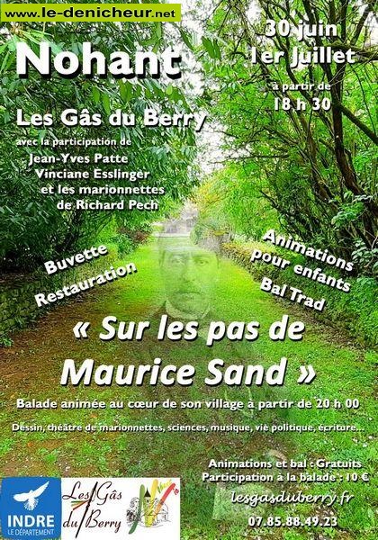 s01 - SAM 01 juillet - NOHANT-VIC - Sur les pas de Maurice Sand 000_198