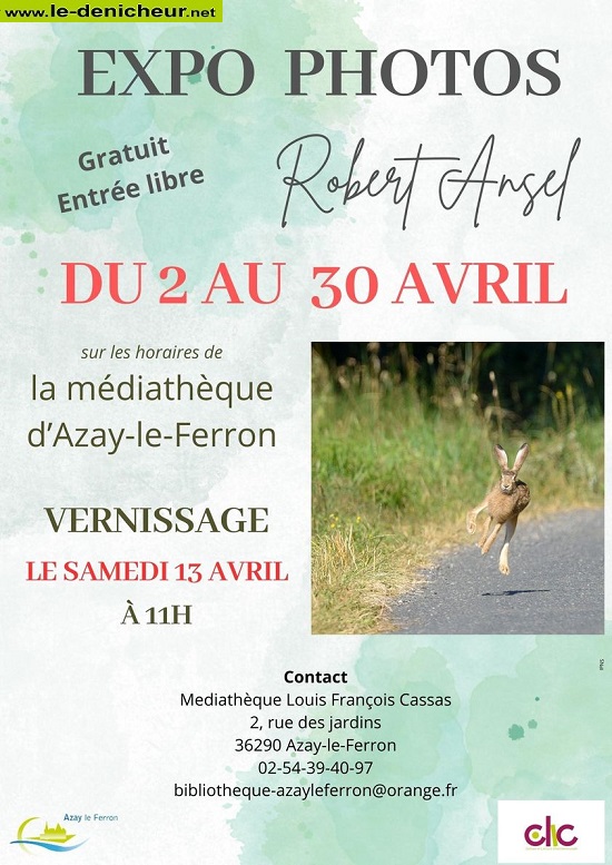 d30 - Jusqu'au 30 avril - AZAY LE FERRON - Expo Photos 000_1_37