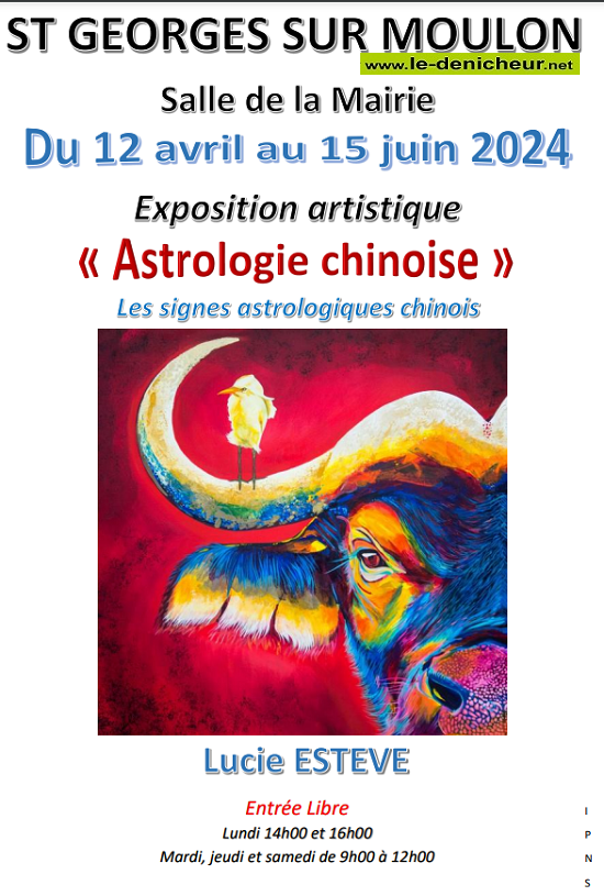 f15 - Jusqu'au 15 juin - ST-GEORGES /Moulon - Exposition artistique 000_2128
