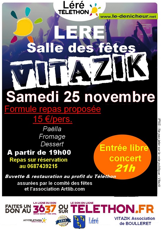 w25 - SAM 25 novembre - LERE - Vitazik en concert [Téléthon] 000_2132