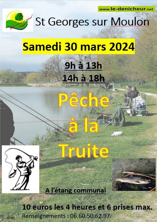 c30 - SAM 30 mars - ST-GEORGES /Moulon - Pêche à la truite . 000_2203