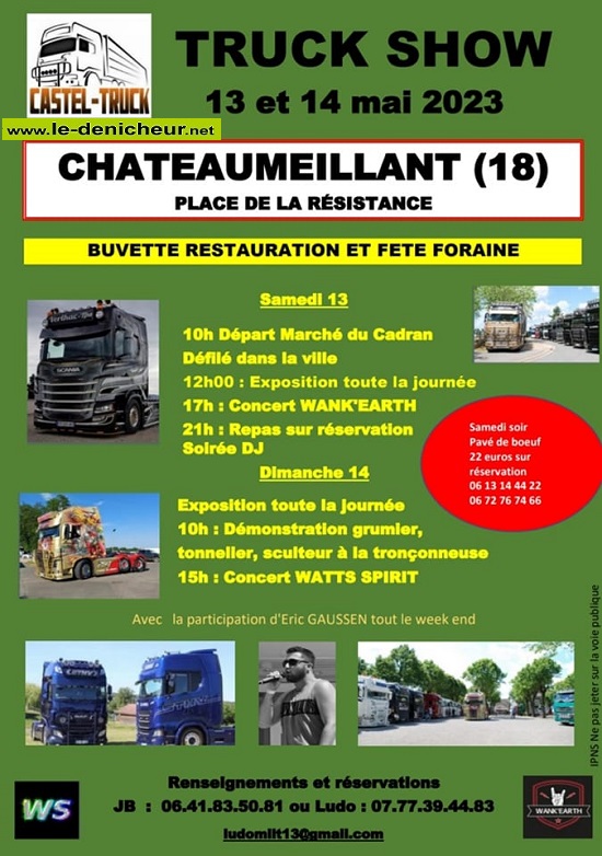 q14 - DIM 14 mai - CHATEAUMEILLANT - Truck Show 000_224