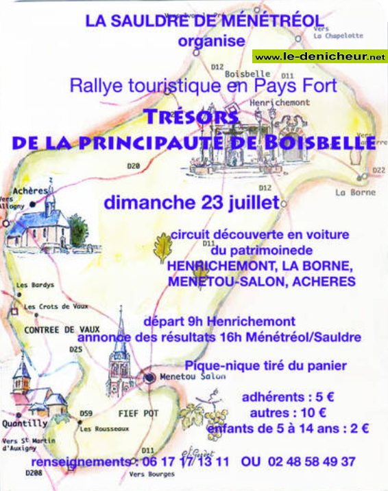 s23 - DIM 23 juillet - HENRICHEMONT - Rallye touristique en Pays Fort 000_228