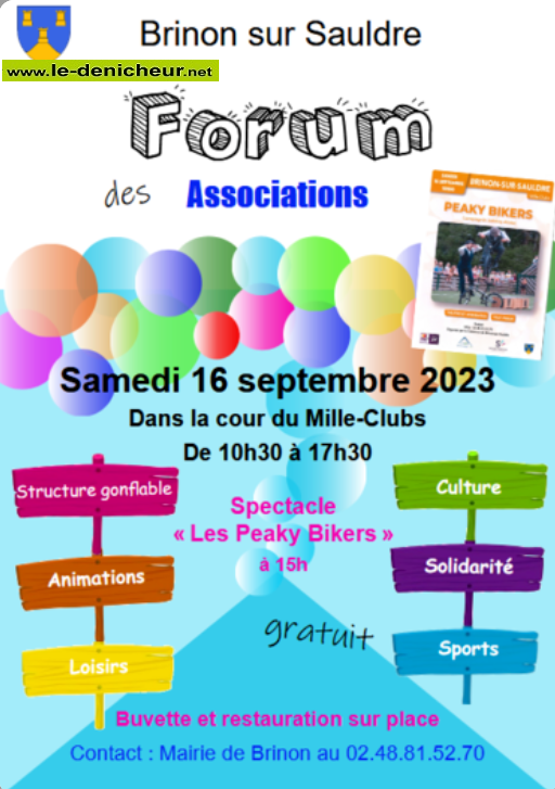 u16 - SAM 16 septembre - BRINON /Sauldre - Forum des Associations  000_235
