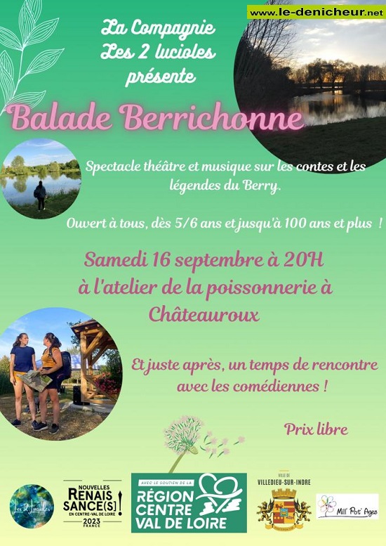u16 - SAM 16 septembre - CHATEAUROUX - Balade Berrichonne [spectacle/musique] 000_270