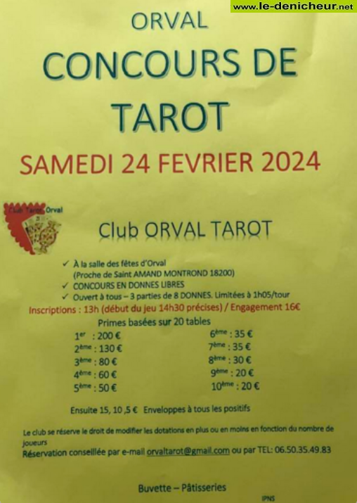 b24 - SAM 24 février - ORVAL - Concours de tarot . 000_298