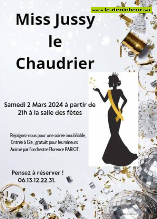 c02 - SAM 02 mars - JUSSY LE CHAUDRIER - Soirée dansante avec Florence Pariot  . 000_299