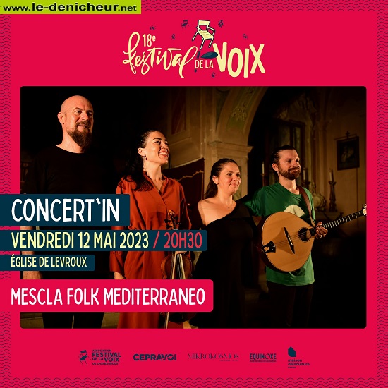 q12 - VEN 12 mai - LEVROUX - Mescla Folk Méditerranéo [Festival de la Voix] 000_313