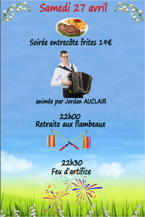 d27 - SAM 27 mai - LE POINCONNET - Fête du muguet . 000_3143
