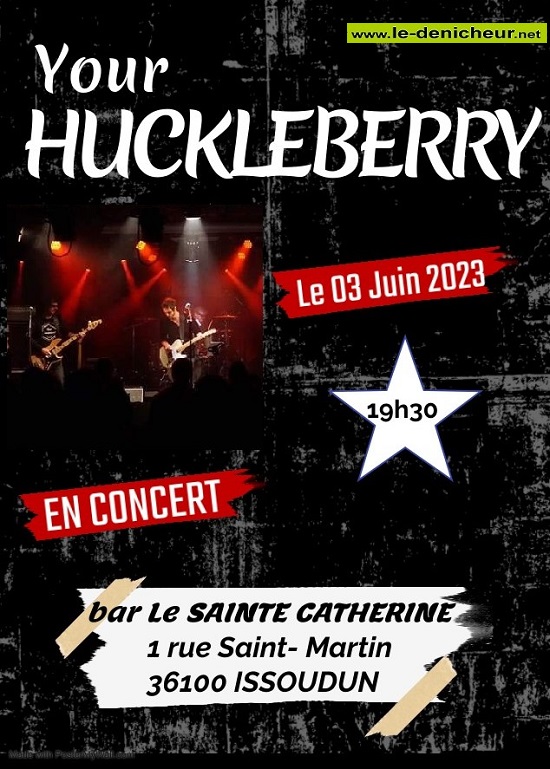 r03 - SAM 03 juin - ISSOUDUN - Your Huckleberry en concert 000_319
