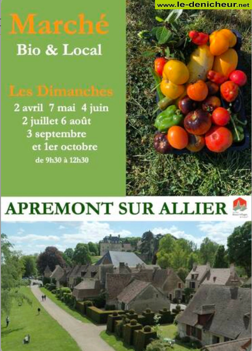 v01 - DIM 01 octobre - APREMONT /Allier - Marché Bio & Local  000_349
