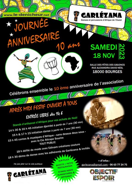w18 - SAM 18 novembre - BOURGES - Journée anniversaire de l'association Garlézana 000_379