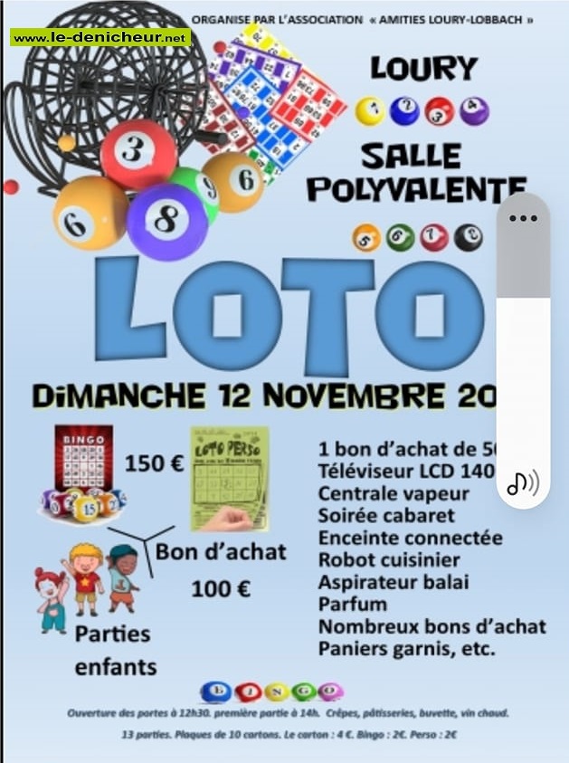 w12 - DIM 12 novembre - LOURY - Loto d'Amitie Loury-Lobbach ° 000_4520