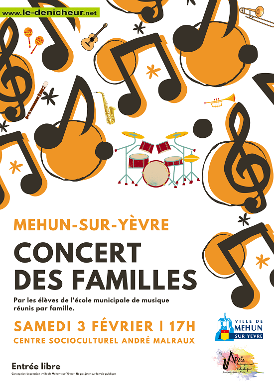 b03 - SAM 03 février - MEHUN /Yèvre - Concert des familles . 000_523