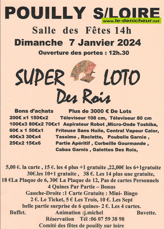 a07 - DIM 07 janvier - POUILLY /Loire - Loto du comité des fêtes °° Annulé °° 000_5816