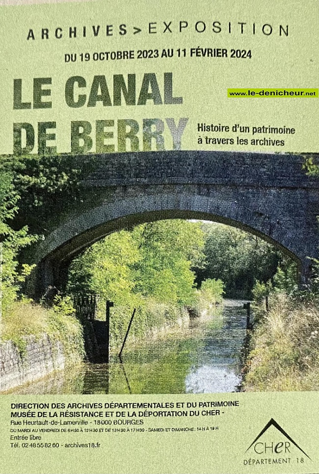 b11 - Jusqu'au 11 février - BOURGES - Le Canal de Berry [Exposition] 000_914