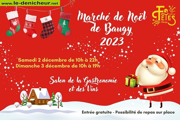 x03 - DIM 03 décembre - BAUGY - Marché de Noël  000_mn10
