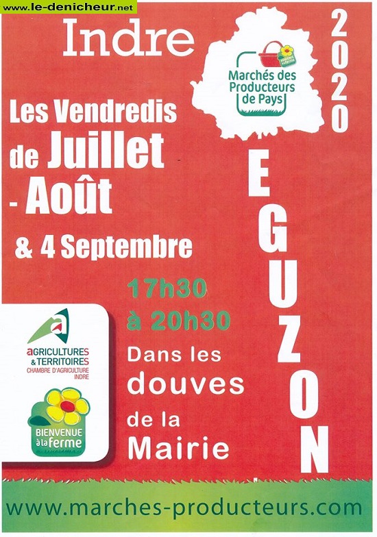 h14 - VEN 14 août - EGUZON - Marché des Producteurs de Pays _ 0012272