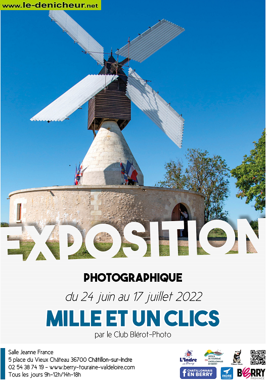 g17 - Du 24/06 au 17/07 - CHATILLON /Indre - Expo "Mille et un clics" 0012677