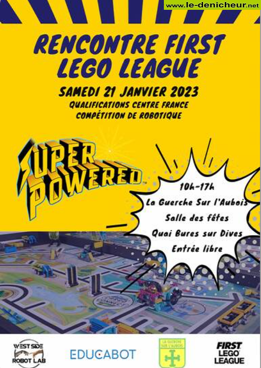 m21 - SAM 21 janvier - LA GUERCHE /l'Aubois - Rencontre First Lego League 0013160