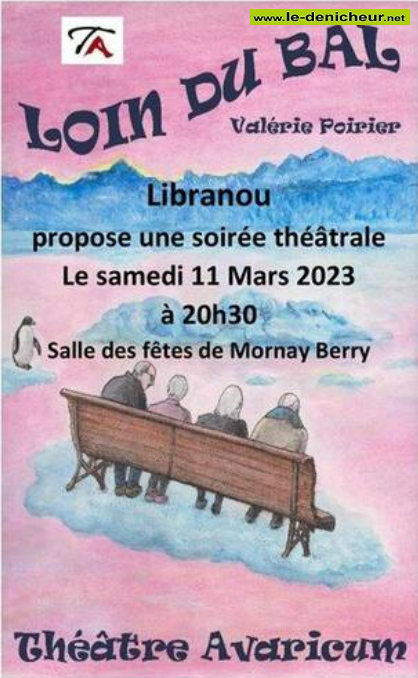 o11 - SAM 11 mars - MORNAY BERRY - Loin du Bal [Théâtre] 0013244
