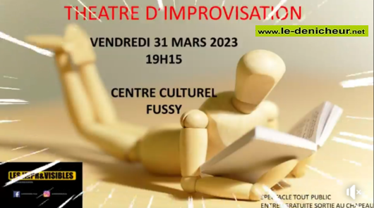 o31 - VEN 31 mars - FUSSY - Théâtre d'improvisation  0013308