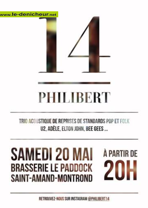 q20 - SAM 20 mai - ST-AMAND-MONTROND - Philibert 14 en concert 0013437