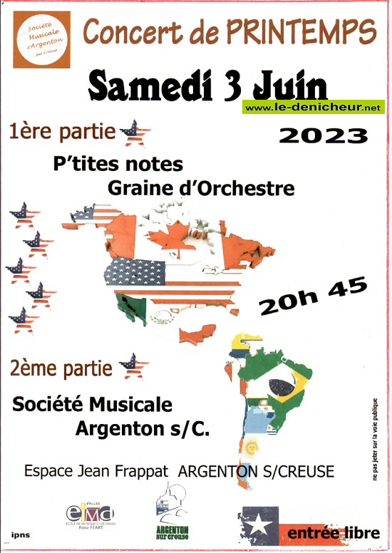 r03 - SAM 03 juin - ARGENTON /Creuse - Concert de printemps _ 0013457