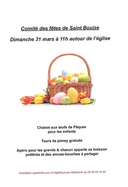 c31 - DIM 31 mars - ST-BOUIZE - Chasse aux oeufs  00136