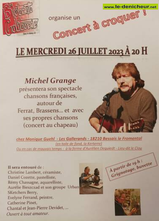 s26 - MER 26 juilet - BESSAIS LE FROMENTAL - Michel Grange [Concert à croquer !] 0013607