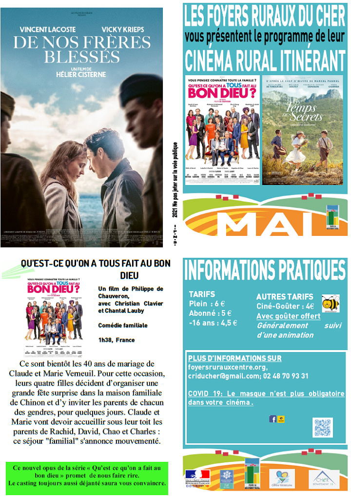 e24 - MAR 24 mai - BELLEVILLE /Loire - Cinéma rural itinérant  0014001