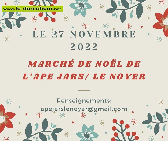 k27 - DIM 27 novembre - LE NOYER - Marché de Noël 0014844