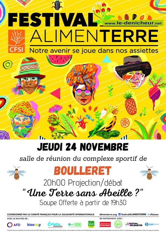 k24 - JEU 24 novembre - BOULLERET - Festival AlimenTERRE 0014911