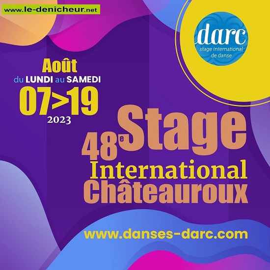 t07 - Du 7 au 19 août - CHATEAUROUX - 48ème Stage international de Danse 0014923