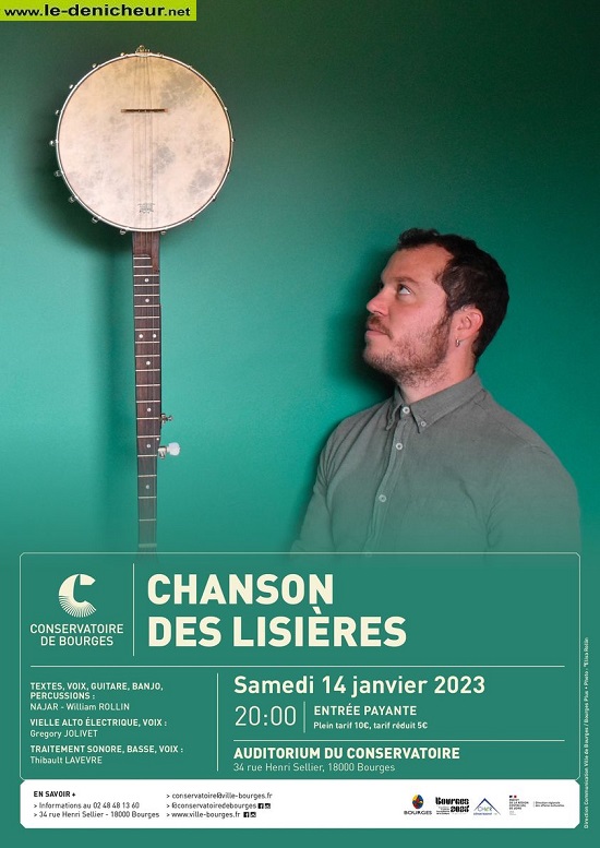 m14 - SAM 14 janvier - BOURGES - Chanson des Lisières  0015038