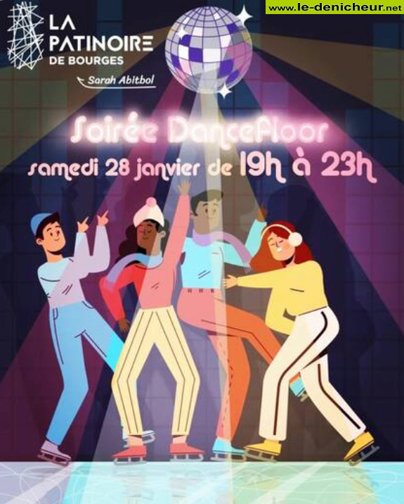 m28 - SAM 28 janvier - BOURGES - Soirée Dancefloor à la Patinoire 0015102