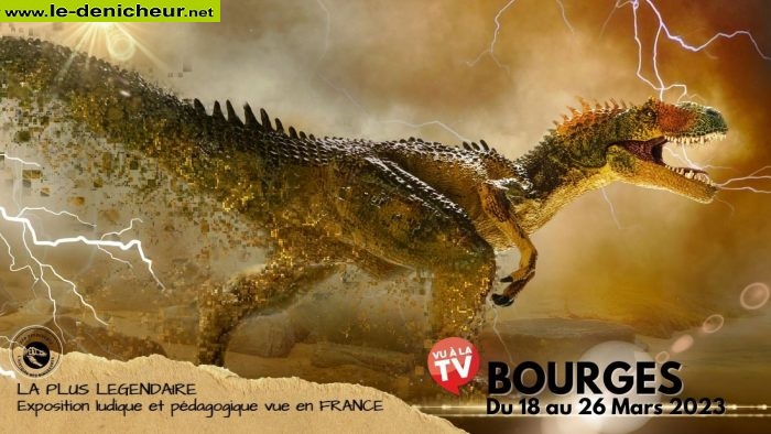 o26. - Jusqu'au 26 mars - BOURGES - L'Histoire des dinosaures [Exposition] 0015233