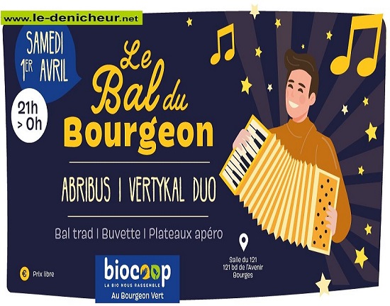 p01 - SAM 01 avril - BOURGES - Le Bal du Bourgeon [Bal Trad] 0015283