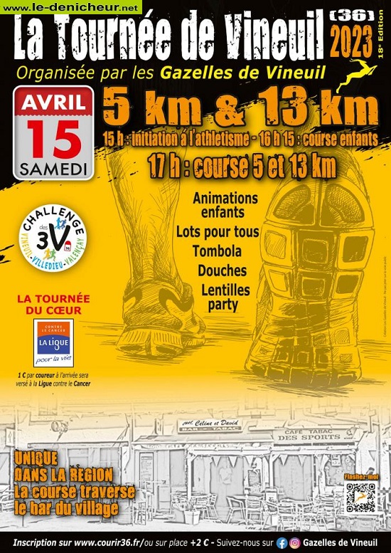 p15 - SAM 15 avril - VINEUIL - La Tournée de Vineuil  0015350