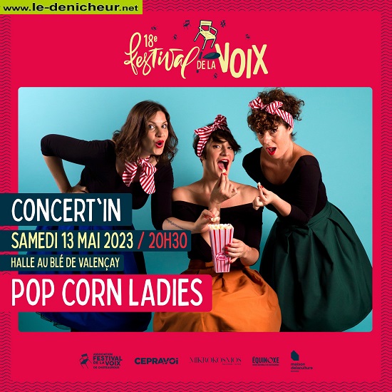 q13 - SAM 13 mai - VALENCAY - Pop Corn Ladies [Festival de la voix] 0015419