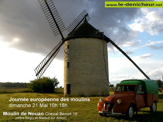 q21 - DIM 21 mai - CHEZAL-BENOIT- Journée européenne des moulins 0015455