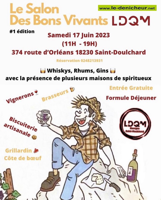 r17 - SAM 17 juin - ST-DOULCHARD - Le Salon des Bons Vivants 0015536