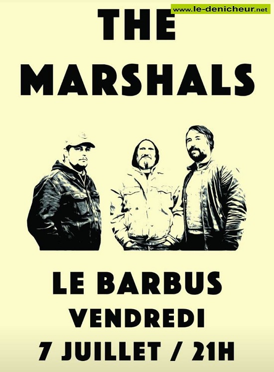 s07 - VEN 07 juillet - JUSSY LE CHAUDRIER - The Marshals en concert  0015615
