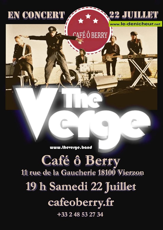 s22 - SAM 22 juillet - VIERZON - The Verge en concert 0015642
