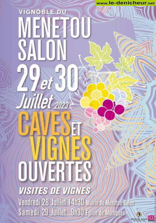 s30 - DIM 30 juillet - MENETOU-SALON - Caves et Vignes Ouvertes 0015657